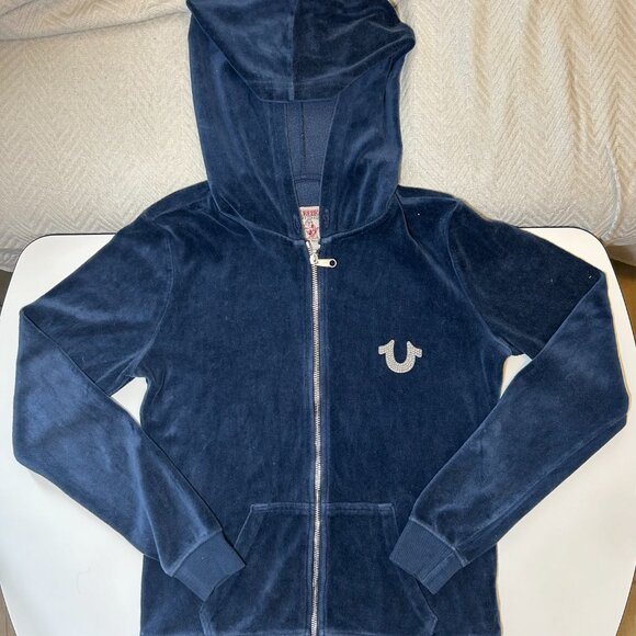 Velour True Religion Tracksuit Set - Picture 3 of 8